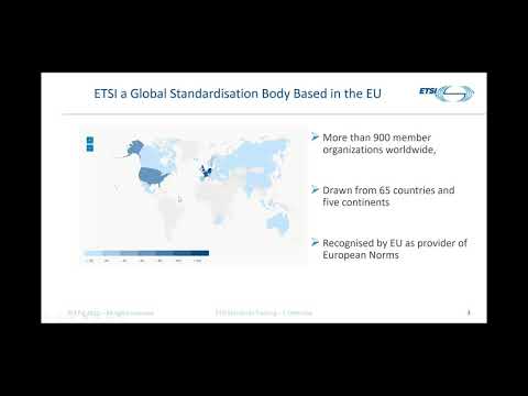 WEBINAR : ETSI standards for trust services and digital signatures