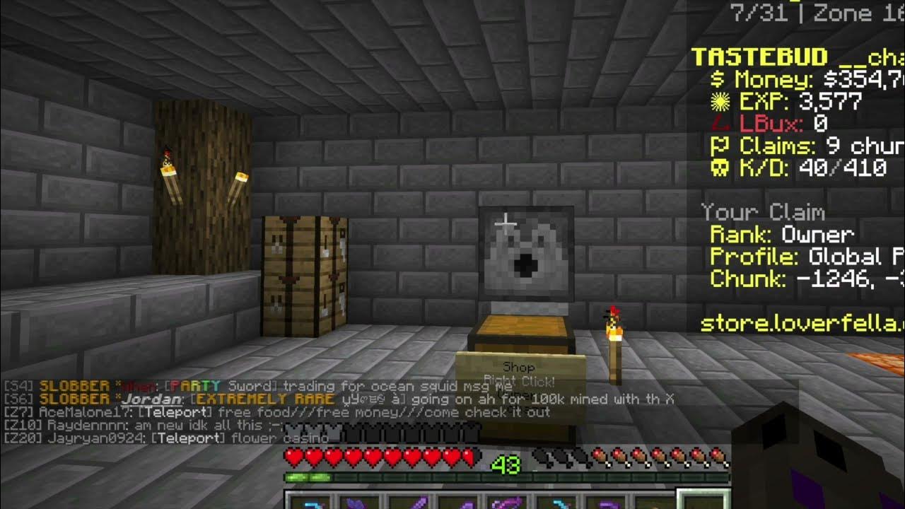 How to make a dropper casino in minecraft / Loverfella server YouTube