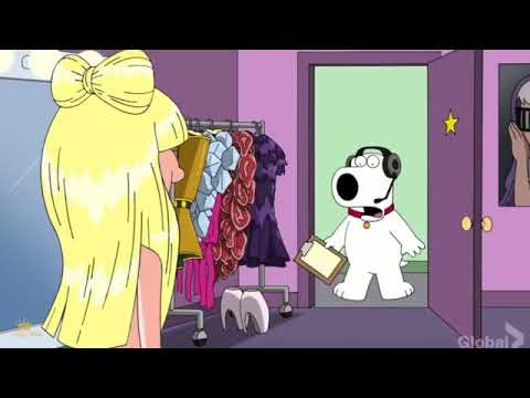 Family Guy - Brian Sees Lady Gaga Naked