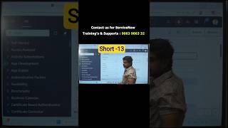 (Short -13) ServiceNow Learning Short Way Series in TELUGU #servicenowtutorial #servicenowdeveloper