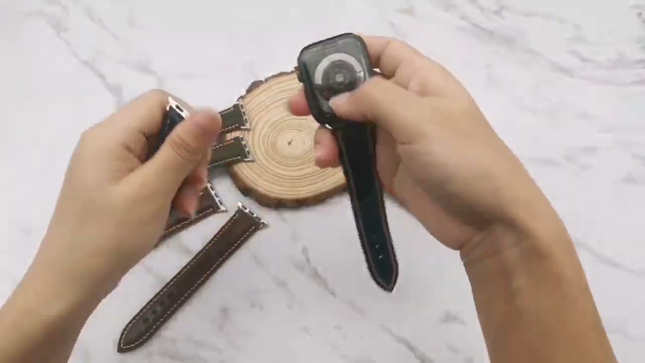 Leather Strap For Samsung Watch 4 Classic 46mm 42mm For Watch 4 44mm 40mm Wrist Band Accessories