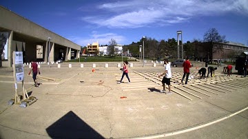 UMass Gridshell - Assembly Day 1