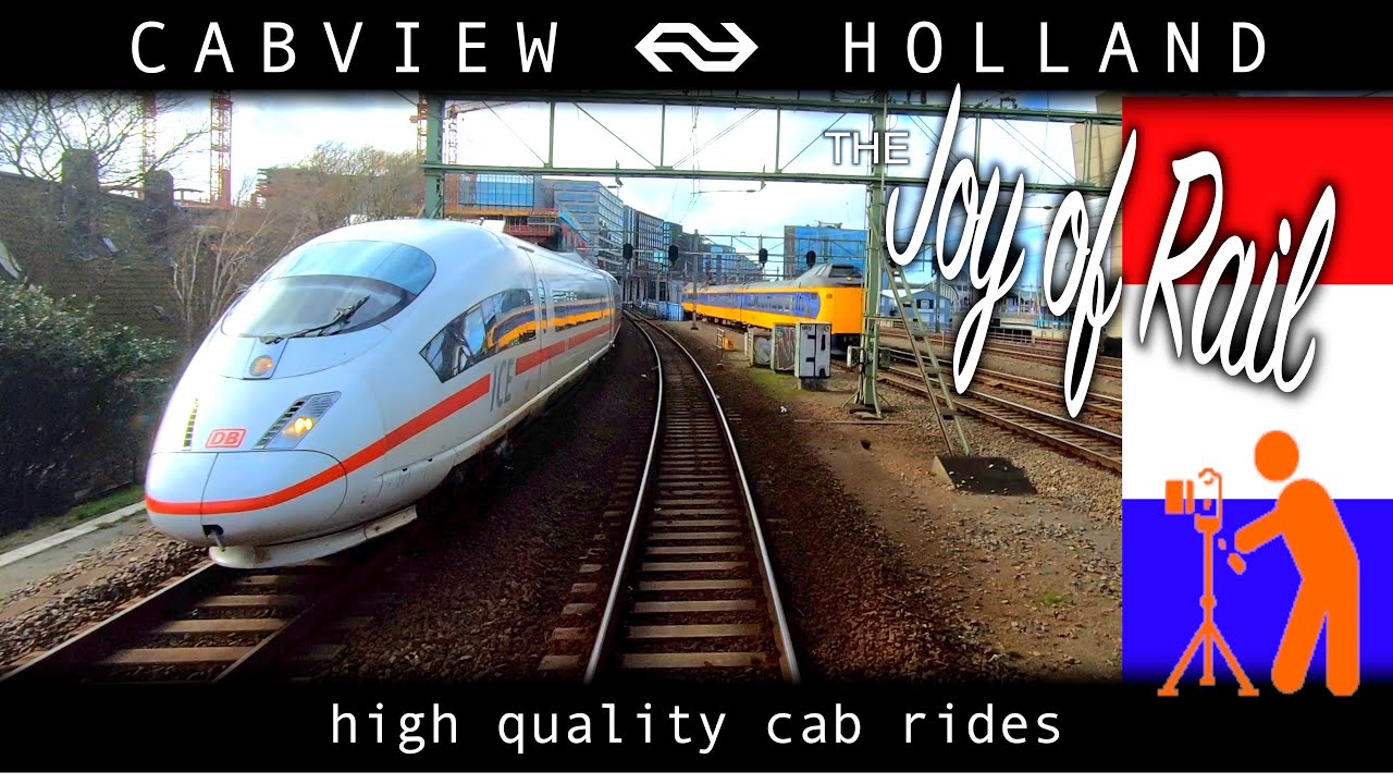 SPOTTERS! Rotterdam - Amsterdam CABVIEW HOLLAND SLT 1mrt 2020