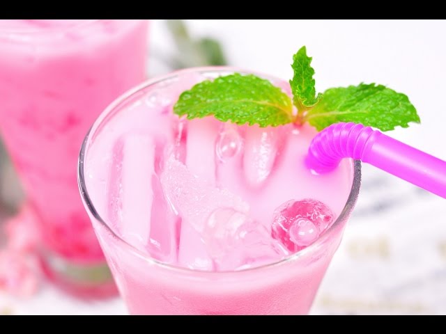 นมเย็น - นมชมพู Iced Pink Milk - Youtube