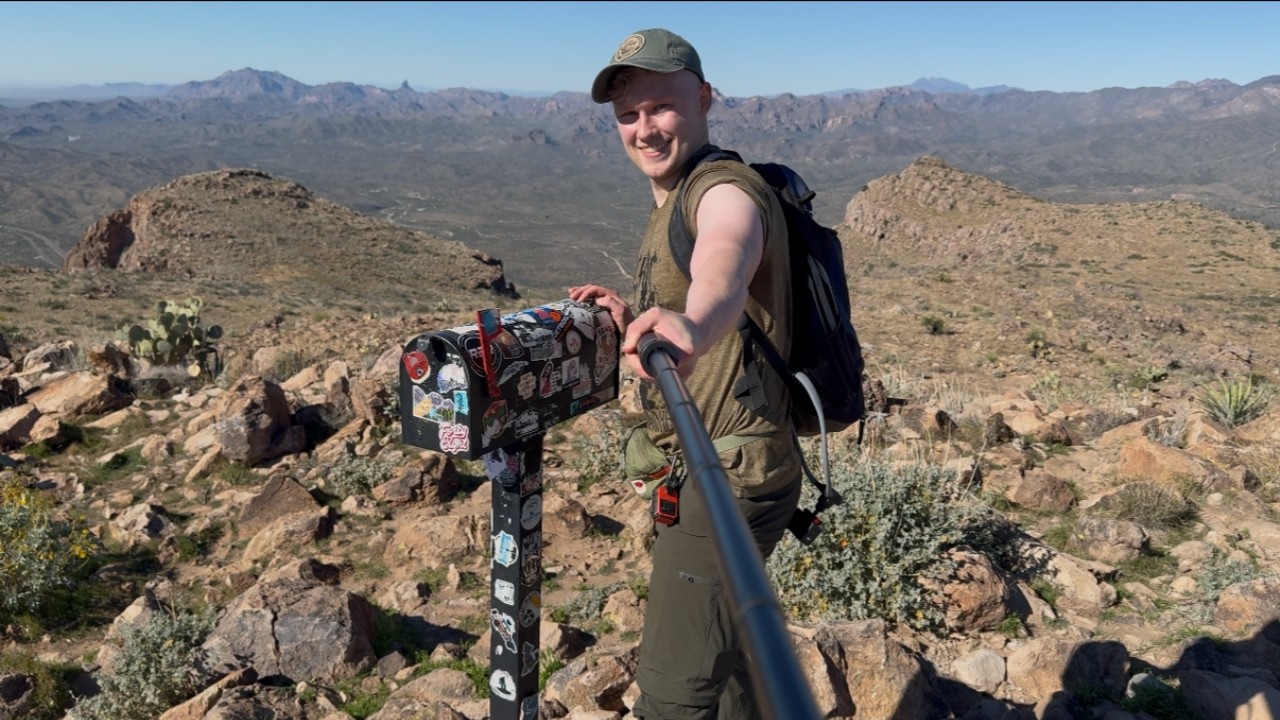 Hiking The Summit of Picketpost Mountain 