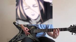 Video thumbnail of "【TAB】Witch Hunter Robin (ウィッチハンターロビン OP) Opening Shell Guitar Cover"