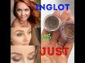 Гели для бровей INGLOT  и JUST  обзор.