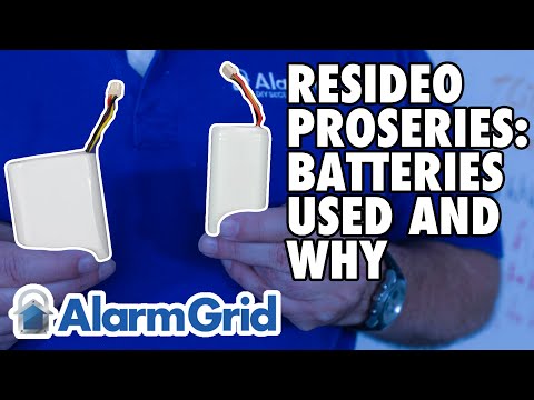 Resideo ProSeries: Batteries Used and Why
