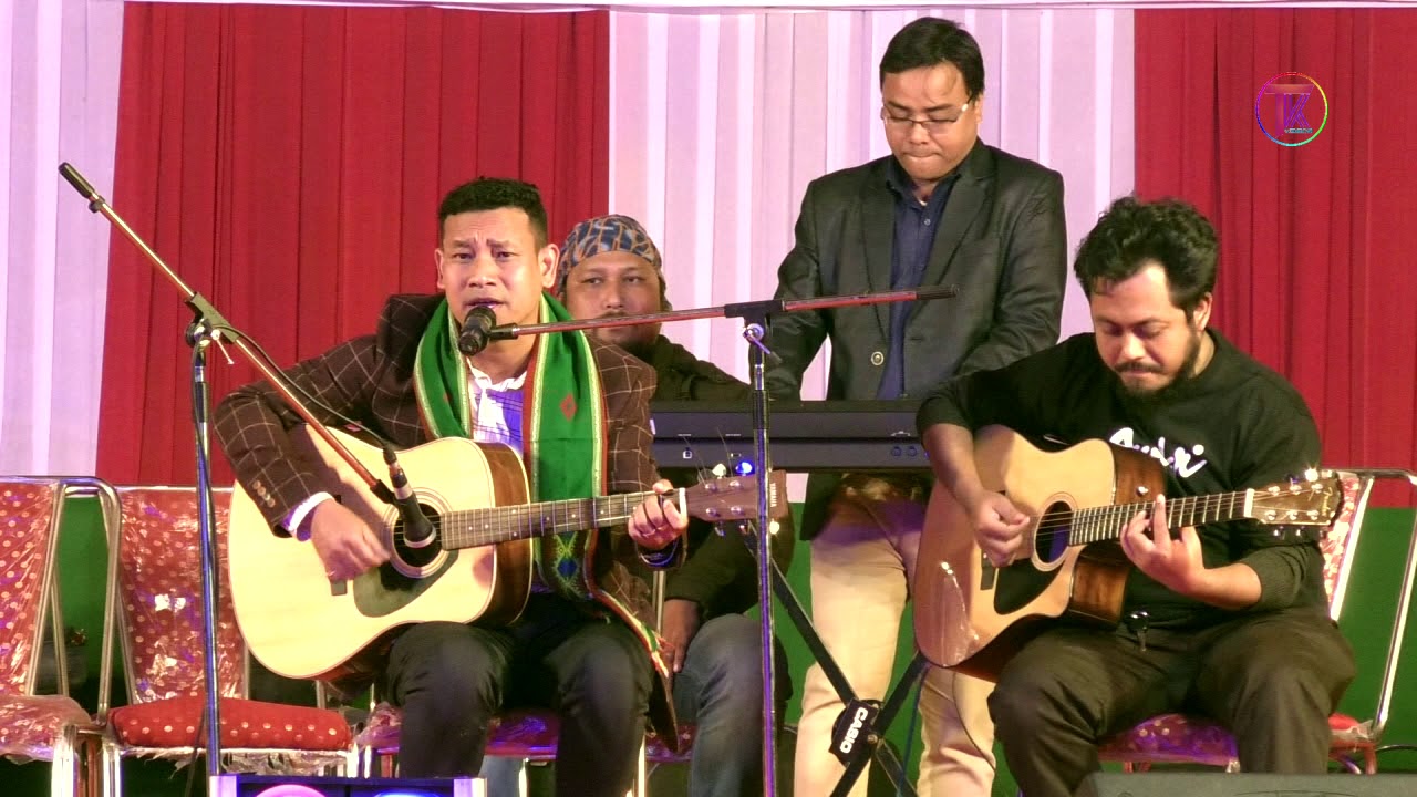 Mrinal Rabha live perfomance on stage