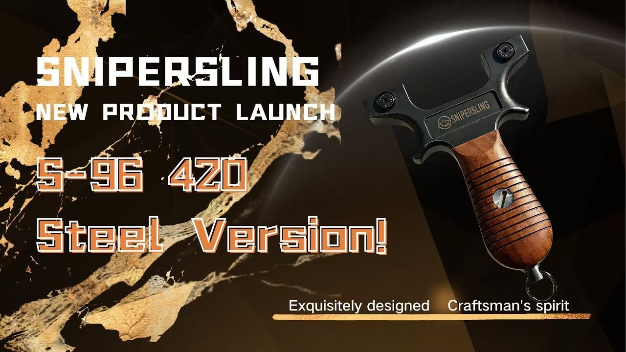 Snipersling new S-96 420 steel stone wash version!