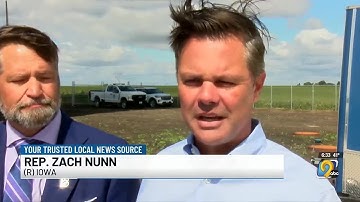 Congressman Zach Nunn says this next year will have a competitive ballot