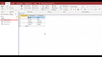 Microsoft Access Tutorial 3 - Temp/Alias Table