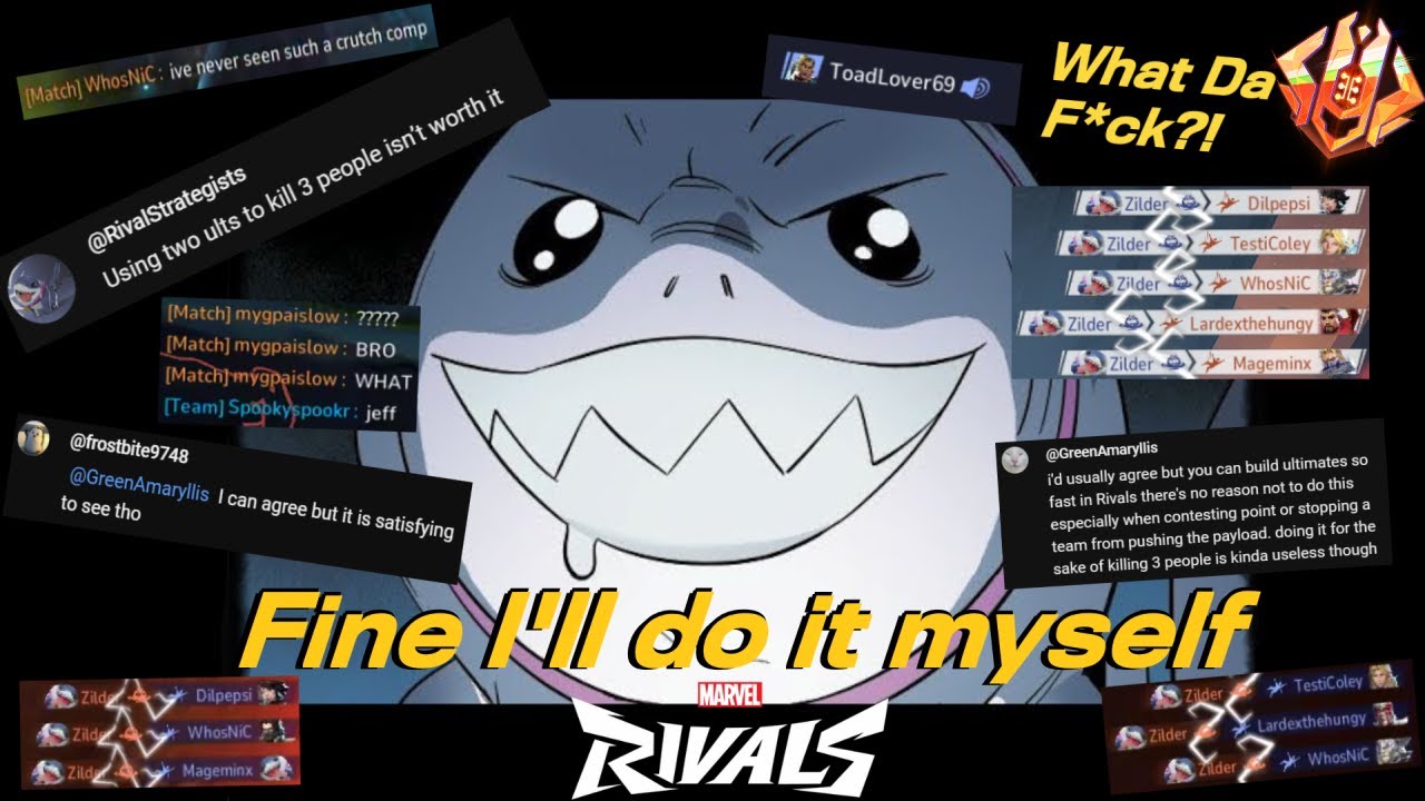 Fine... I'll do it myself || Jeff Carry || Marvel Rivals