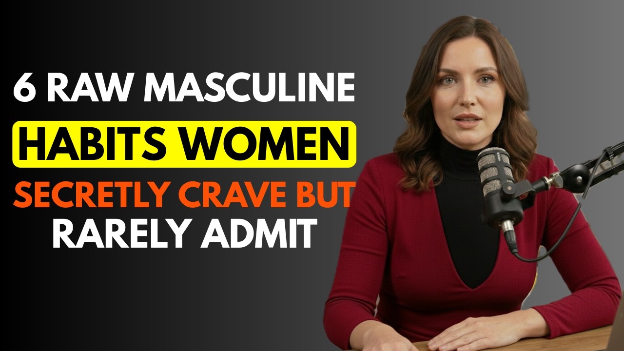 6 Raw Masculine Habits Women Secretly Crave But Rarely Admit | Female Psychology Explained