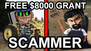 Trolling A Free $8000 Grant Scammer - The Hoax Hotel
