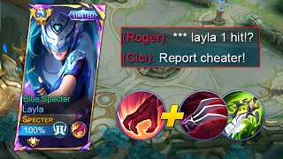 JUNGLE LAYLA 10K MATCHES SOLO RANKED GAME!!😱 TOTALLY INSANE!!