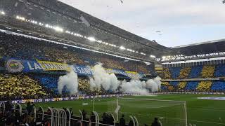 Fenerbahçe - Galatasaray Maç Önü Mükemmel Atmosfer ve KOREOGRAFİ