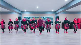 Easy to Love - Line Dance / Demo : Okami Studio Palembang