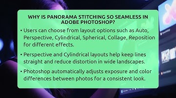 Why Is Panorama Stitching So Seamless In Adobe Photoshop? - Design Tool Unlocked