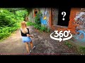 Girl Lost in Bunker Tunnels Horror in VR 360° Video 4K