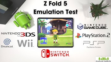 Galaxy Z Fold 5-emulatietest - Switch, PS2, GameCube, Wii, Dreamcast