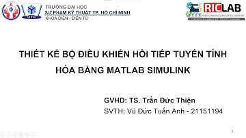Thiết kế bộ điều khiển hồi tiếp tuyến tính hóa cho con lắc đơn và mô phỏng trên MATLAB Simulink