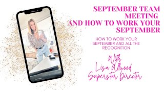 Scent Squad Team meeting - How to Boss your September