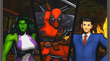 Ultimate Marvel vs Capcom 3 Deadpool She Hulk Phoenix Wright request