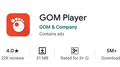 Download GOM Player Apk For Android