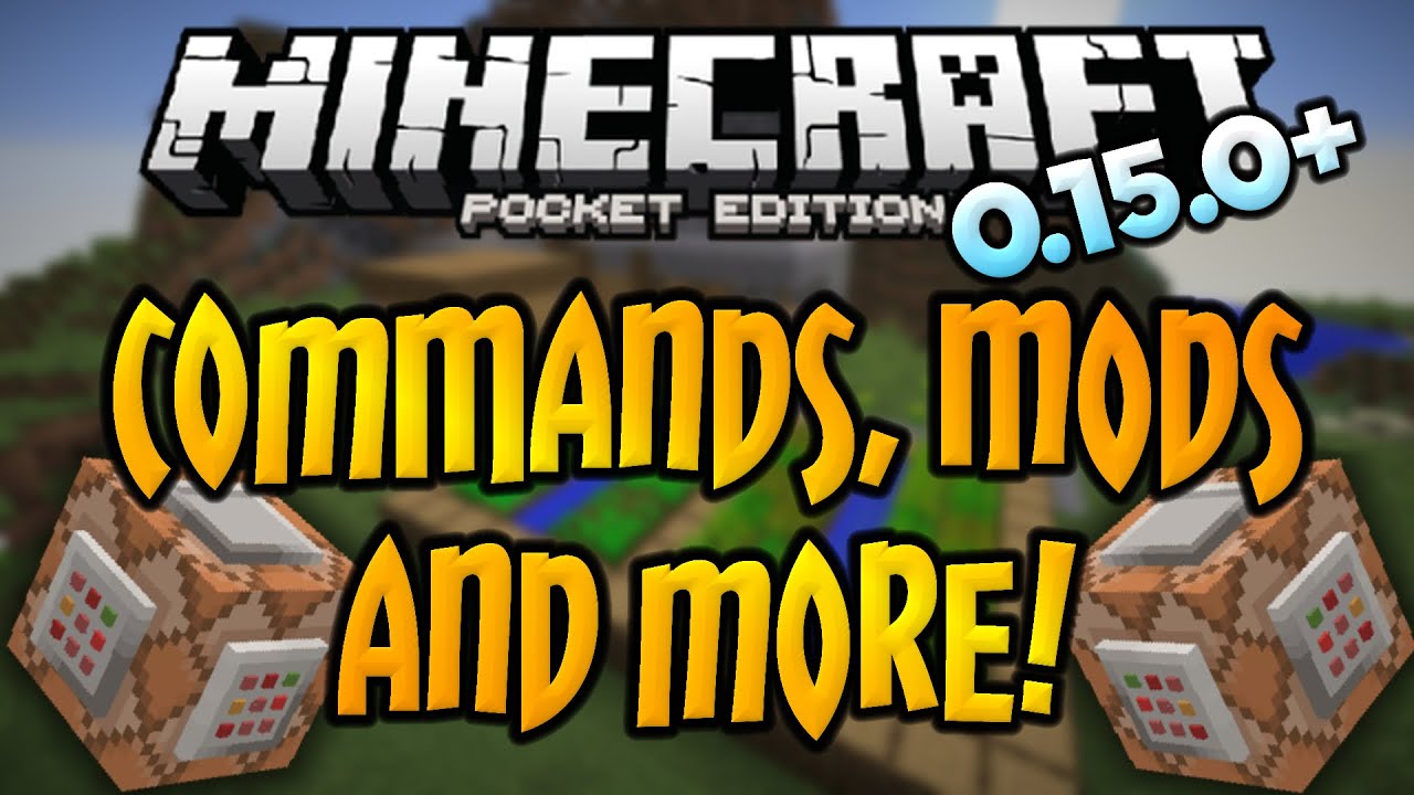 Command Mod Operation Commands, Mods, and MORE - CONFIRMED MCPE 0.15.0+ News! - Minecraft PE ...