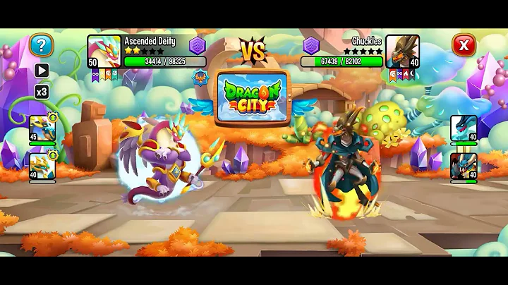 Dragon City - Ascended Sacrifice Short Spamming Test - DayDayNews