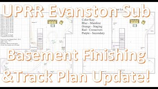 Uprr Evanston Sub S2021E13 Ho Scale Train Layout - Operations & Realism. More Room Finishing.