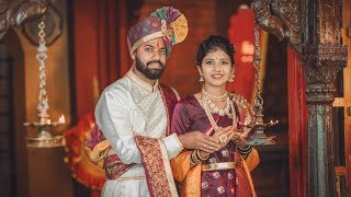 Traditional Pre Wedding Shoot Marathi Couple Pre Wedding Shoot
