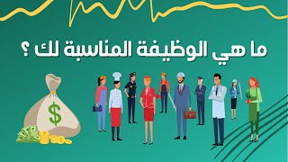 اختبارات شخصية | ما هي الوظيفة / المهنة المناسبة لك ؟