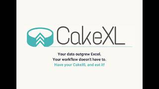 CakeXL Promo Video