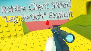 Roblox "Lag Switch" FFlag Exploit | Highlights