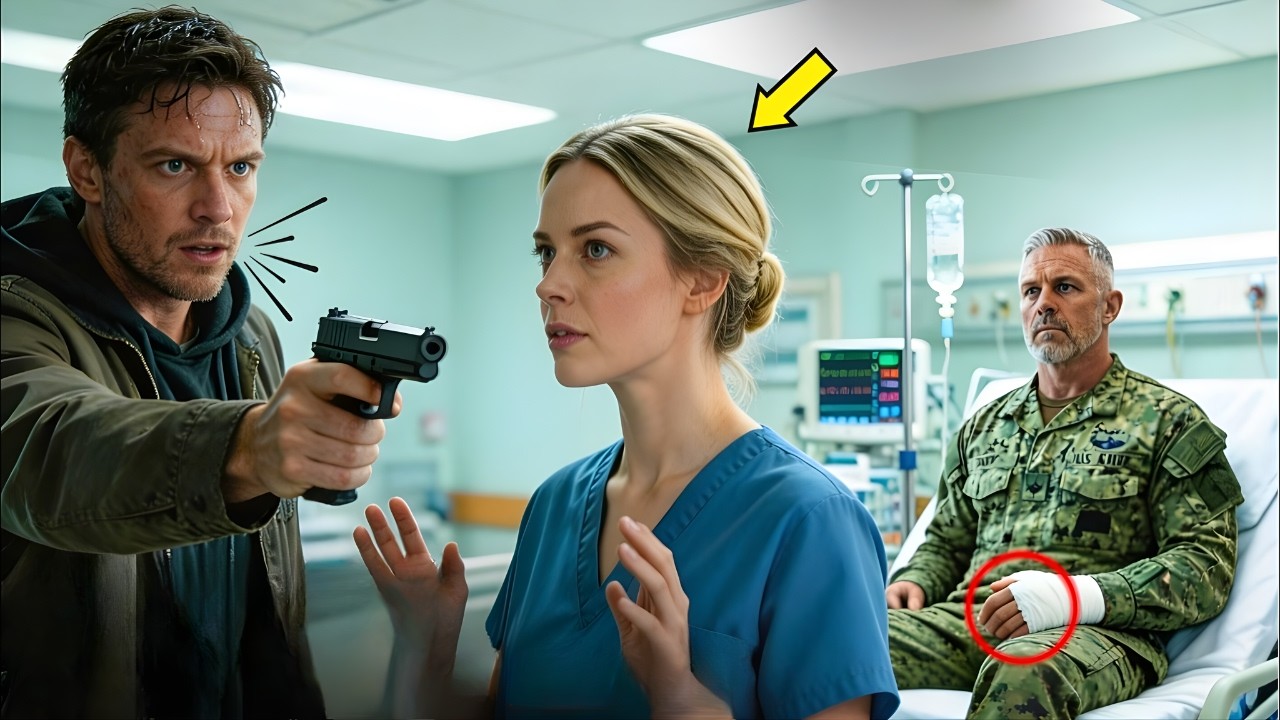 Una Enfermera Novata Enfrentó al Pistolero… y un Comandante SEAL Lo Vio Todo