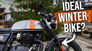 Living With A Royal Enfield Continental GT 650 In Winter by Visordown Motorcycle Videos 9,893 views 4 months ago 8 minutes, 12 seconds