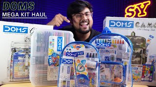 BIGGEST DOMS Kits Haul Ever ! 15 Rs to 2000 Rs | Student Yard