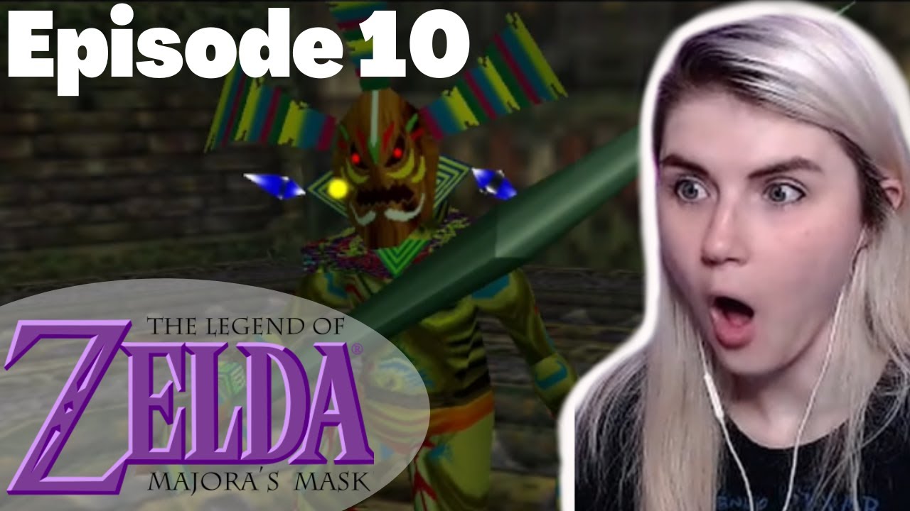 Odolwa Fight and Finishing Woodfall Temple | Majora's Mask - 10 - YouTube