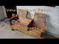 Como Fazer um Banco Rústico Duplo (How to Make a Double Chair Bench ) Como Fazer um Banco Rústico Duplo (How to Make a Double Chair Bench )