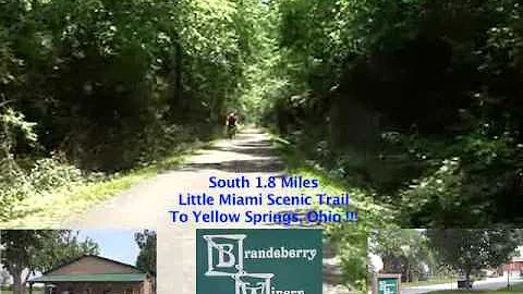 Little Miami Scenic Trail - To Brandeberry Winery in Yellow Springs, Ohio