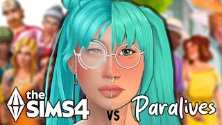 can I recreate my sim in PARALIVES?! CAS vs Paramaker | Paralives character creator