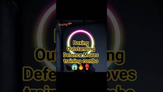 Boxing Outstanding Defence Moves training combo 😱💯🔥🥊#foryoupage #training🥊 #boxing🥊 #boxingtechnique