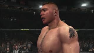 UFC 2009 UNDISPUTED BROCK LESNAR ENDED MY CAREER MODE