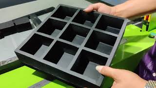 Celebrity XPE foam sample testing by hot air laminating machine Profile