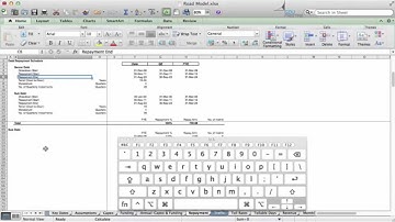 Financial Modeling shortcuts in Excel - General Formatting in Mac