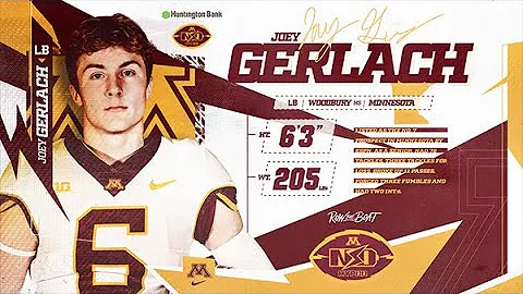 Joey Gerlach Highlights: Gopher Football #HYPRR22 ...