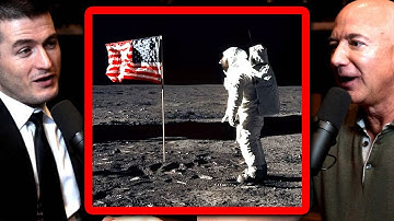 Jeff Bezos on the Moon landing | Lex Fridman Podcast Clips