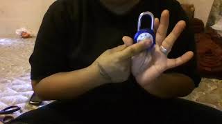 Details How to use a combination lock/ protect your locker by Debra @ S.A.TX News